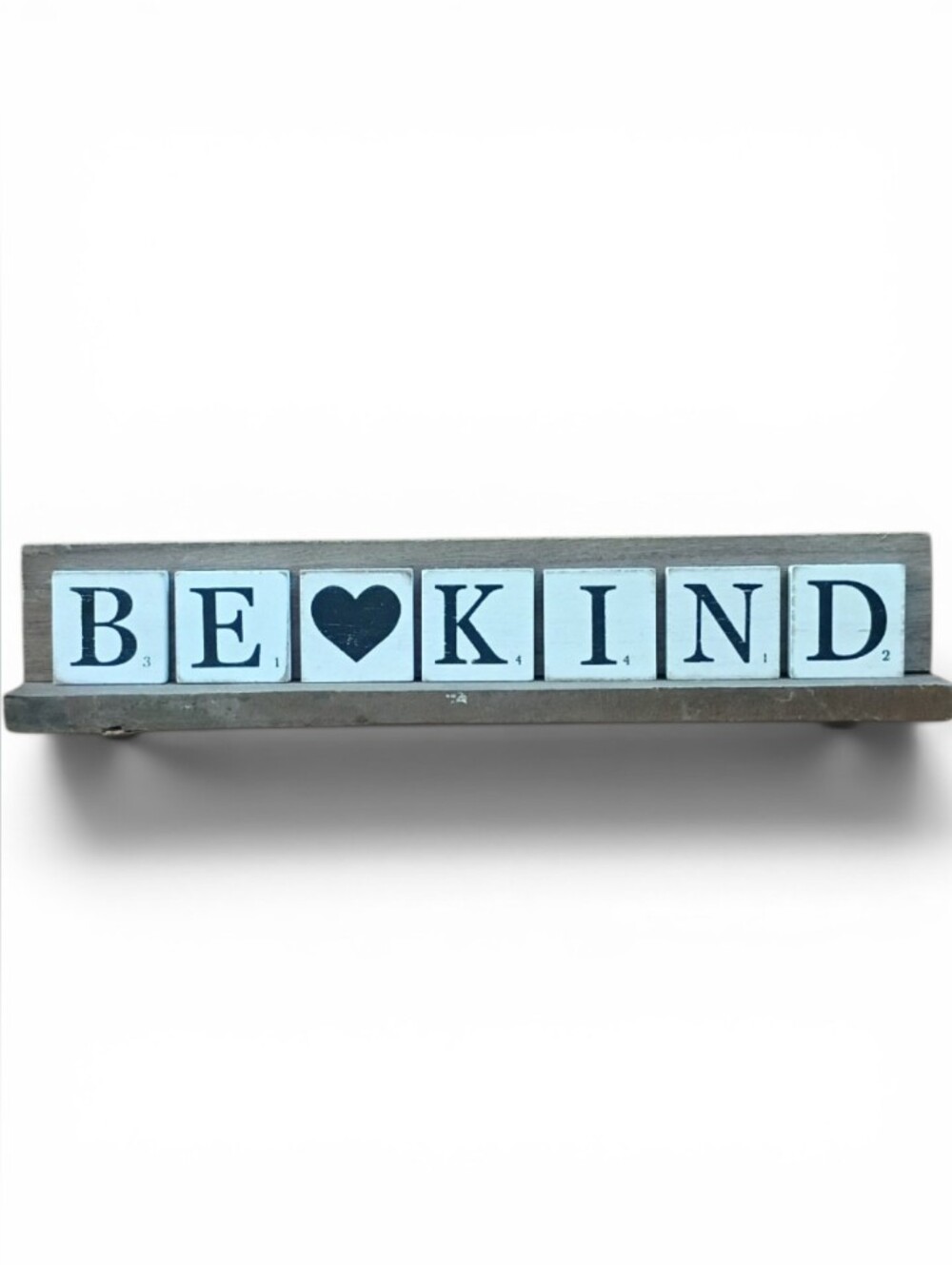 'Be Kind' Rustic/Farmhouse Wooden Block Decor